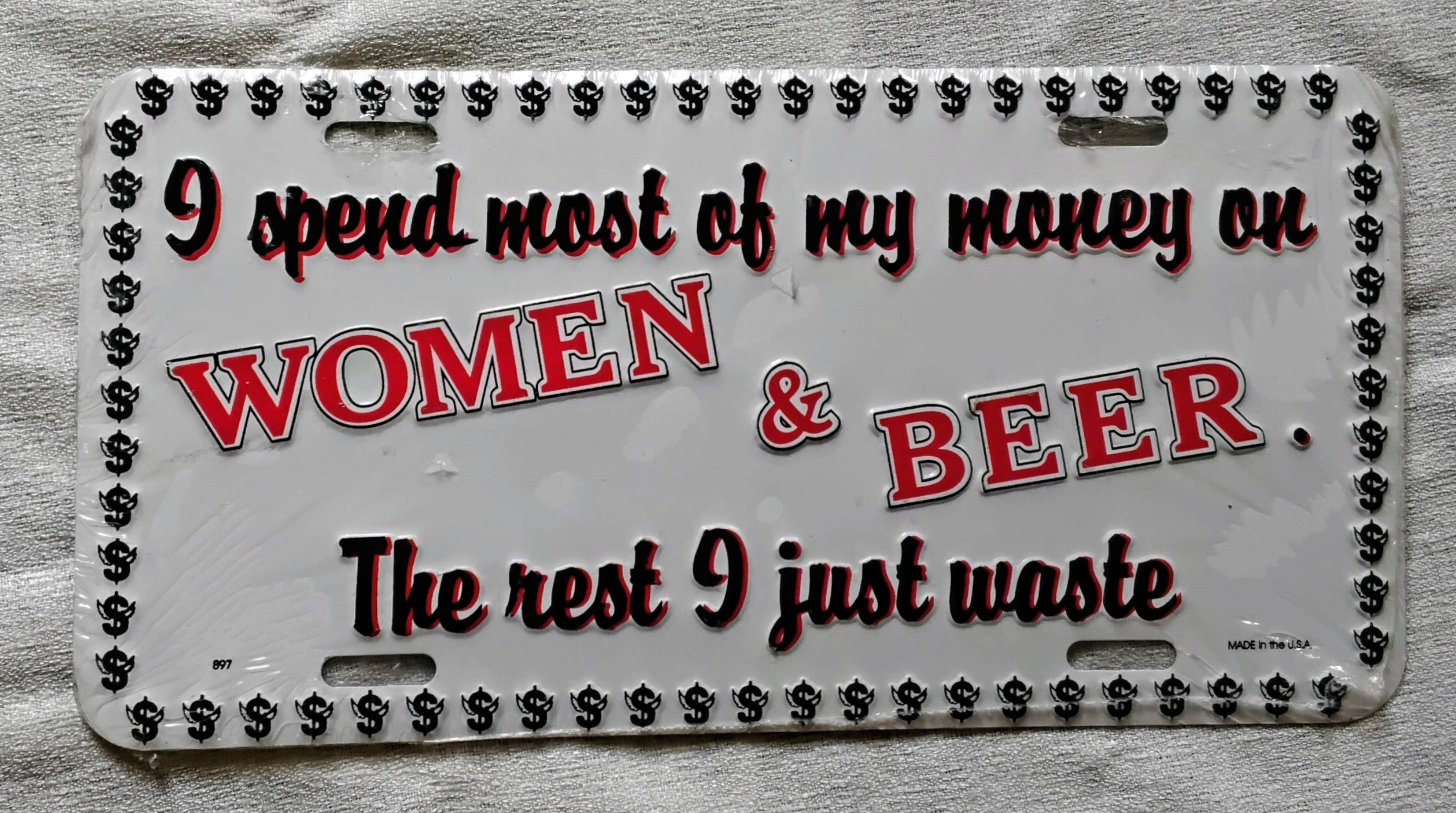 I Spend Most Of My Money...