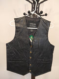 Navarr Leather Biker Vest